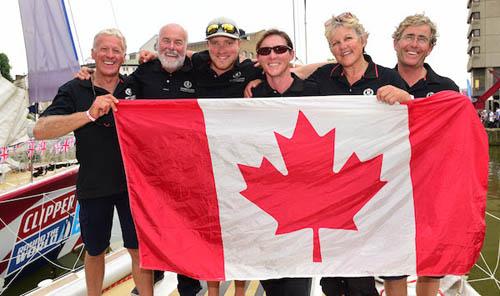 Candian sailors of Henri Lloyd © Clipper 13-14 Round the World Yacht Race